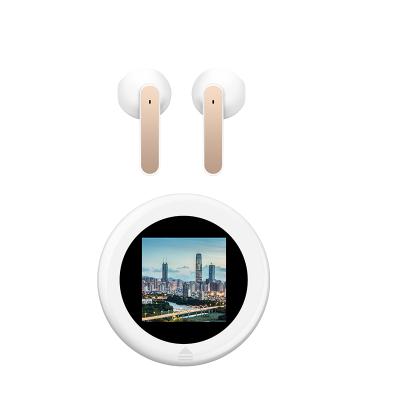 China NR-740 TWS Wireless In-Ear Earphone Can Download HD Pictures Show High Fidelity Bass Headset Sport Earbuds Headphone for sale