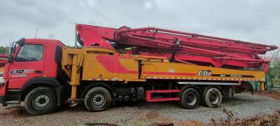 China Sany Gebruikte Betonpomp Truck 62m Truck Mounted Betonpomp Tweedehands Te koop