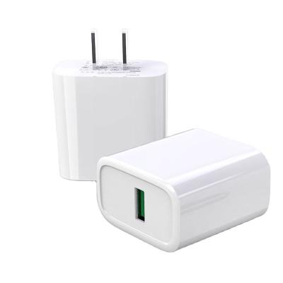 Китай TC-016 warm white usb A port 18w wall charger fast charging 3.0 products qc3.0 wall charger 18w продается