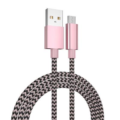 Китай Mobiel Phone OEM Service Manufacturer Phones Android Charger Mobile Data Cable Cabo Micro Braided USB Cable 2m For Android Cell Phone продается