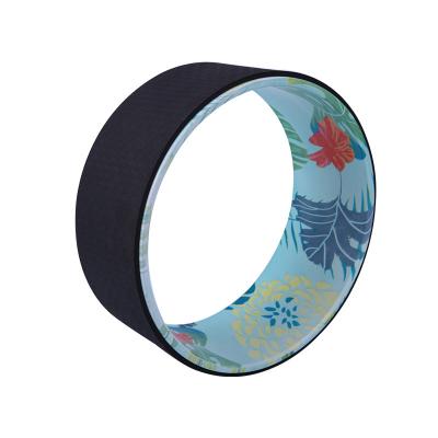 China Custom Yoga Wheel Home Use Yoga Wheel Fitness Wheel Printing Exercise Yoga Wheel for sale