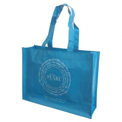 China Recyclable Custom Logo Printed Recyclable Laminated PP Woven Bag for sale