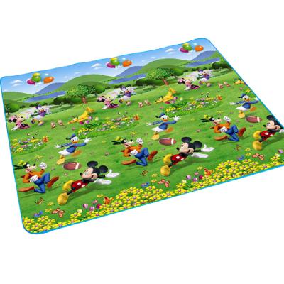 China eco-friendly non laminated pp woven mat kids play mat for sale