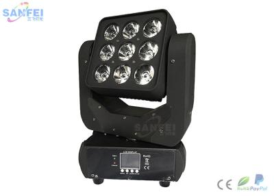 China LED 9pcs*10 Matrix Moving Head Beam Light / Cree RGBW 4in1 LED lamp / 16 Channel for sale