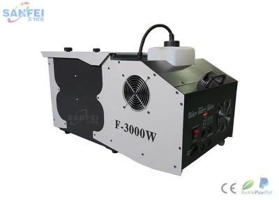 China Wire Control 3000W Fog Machine / LED Smoke Machine For Stage Effect for sale