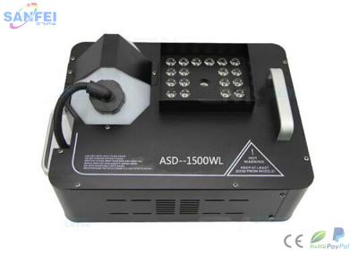 China Colorful led 1500W Fog Machine / Smoke machine / 2.5L / 6CH / LED 24pcs * 3W for sale