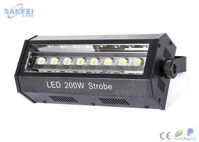 China De LEIDENE Stroboscoop lichte/Schemerigere stroboscoop van 200W/Flitslicht/voor de Disco/het Wit van DJs Te koop