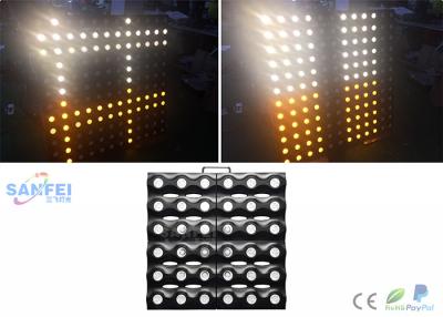 China 36pcs*3w Warm White Back Wall LED Matrix Lights for Stage / Blinder Audience for sale