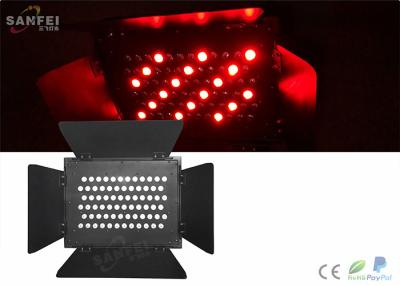 China Outdoor LED Wall Washer Light / 72 Pcs 3w Rgb Led Flood Light for sale