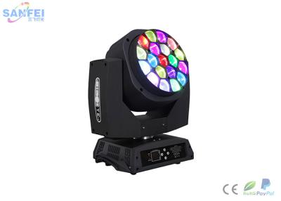 China la abeja principal móvil llevada 19*15W de la luz del lavado observa la luz ligera del club de DJ de la etapa en venta