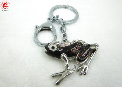 Chine Support frais de Keychain de porte-clés de grenouille de mode, personnalisé et sécurité à vendre