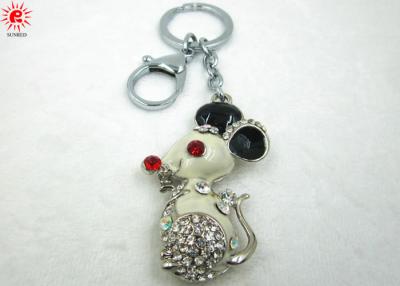 Chine Support mignon de Keychain de diamant de Mickey Mouse, fait main/qui respecte l'environnement à vendre