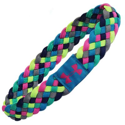 China Leather Straps Trendy Headbands Knitted Sport Elastic Fabric Headband For Man And Woman for sale