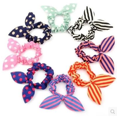 China Fabric Kids And Women Hair Extension Scrunchie Hair Ties For Ladies for sale