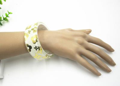 China Pulsera amistosa del brazalete de la resina de Eco Lv para la mujer/las muchachas/bebé en venta