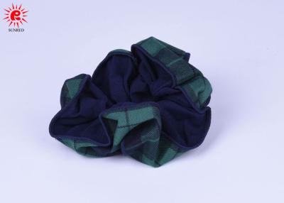 China El pelo elástico de la tela grande elegante de la pongis congriega/pelo Scrunchie en venta