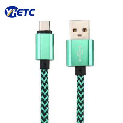 China Camera Data Nylon Braided Sync Charging Line For Universal Android Phone Phone for sale