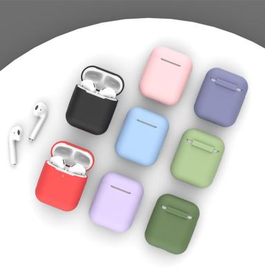 China For Earphone Wholesale Price Soft Silicone Case For Airpod 2 Silicon Cover Device For Airpod 2 Case for sale