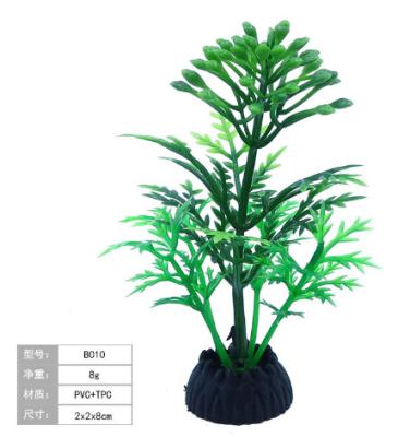 China Plastic Turtle Viable Aquarium Water Grass 20CM High Water Landscaping Grass/Decoration Computer Table Commercia Desktop Decorations for sale