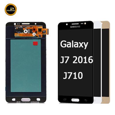 China Original J710 LCD FOR Samsung J7 2016 j710 LCD Display Touch Screen Digitizer Assembly 5.5 Replacement for sale