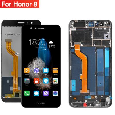 China LCD Honor 8 IPS For Huawei Honor 8 Cellphone Honor 8 LCD Touch Screen Digitizer China HuaQiangBei With Frame FRD-L19 FRD-L09 for sale