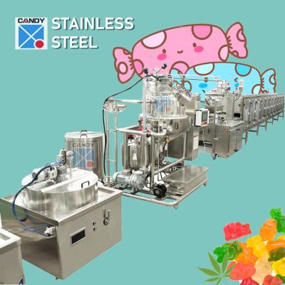 China Good after-sales soft bubble gum ball gummy candy maker/gummy candy making machine production line for sale