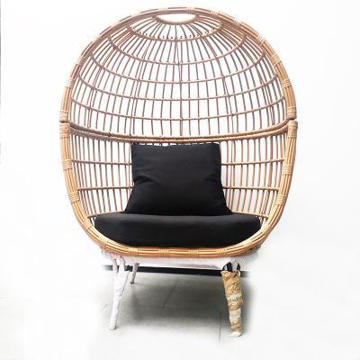 China Modern Custom Modern Outdoor Furniture Metal Eggs Hanging Swing Chair for sale