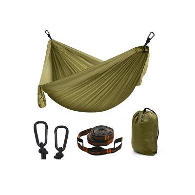 China Lightweight Camping Hammock Tent Hangmat Nylon Ripstop Outdoor Camping Nylon Hammock for sale