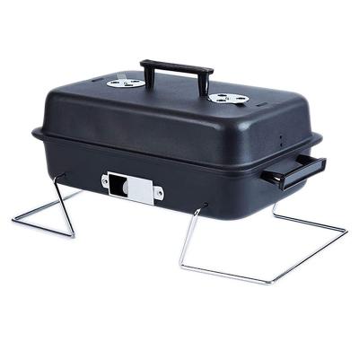 China Adjustable Height High Quality BBQ Tools Smokeless Charcoal BBQ Grill With Lid for sale