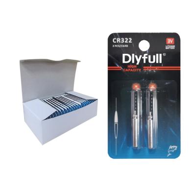 China Dlyfull Pin Cell Battery CR322-C5 Lithium For Night Fishing CR322 for sale