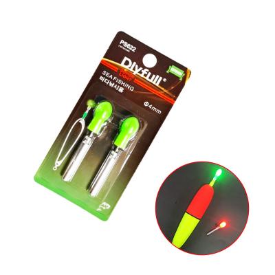 China Dlyfull br435 lithium battery waterproof green led fishing PS622 fishing float LED light stick for sale