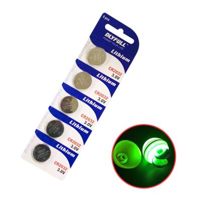 China 3V Lithium Button Cell CR2032 For Night Fishing Float CR2032 for sale