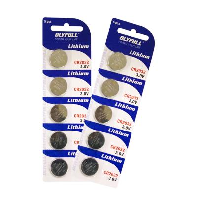 China 3V Lithium Button Cell CR2032 For Car Key CR2032 for sale