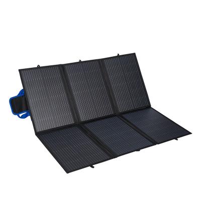 China Solar Panel Charge Waterproof 100w 200w 250w Monocrystalline Portable Foldable Solar Panel Charger Power Bank for sale