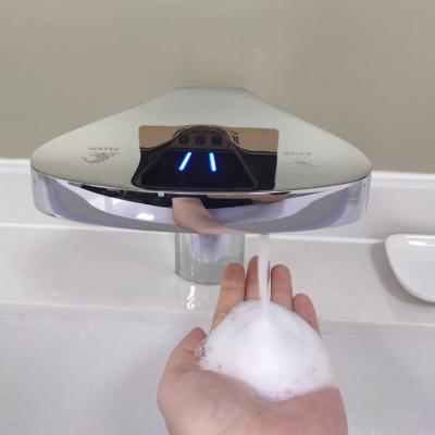 China Foam Touchless Liquid Soap Dispenser Laser Tap Faucet Hand Automatic Soap Dispenser Automatic Soap Dispenser Liquid Soap Dispenser+ Sensor For Kitchen Bathroom for sale