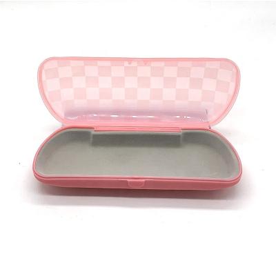 China Wholesale High Quality Custom Optical Eye Glass Case Box Gift Packaging Accessories Glasses Case Custom Logo Sunglasses Case Sunglasses Box PVC Plastic for sale