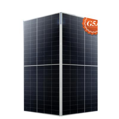 China Brand New Grade-A 530W 535W 540W 545W 550W Monocrystalline Solar Panel Half Cell Photovoltaic Double-Glass 166mmx166mm for sale