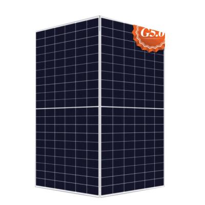 China Brand New Grade-A 580W 585W 590W 595W 600W Monocrystalline Solar Panel Half Cell Photovoltaic Double-Glass 166mmx166mm for sale