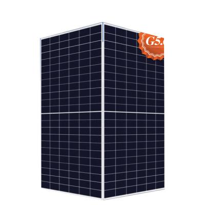 China Brand New 640W 645W 650W 655W 660W 665W Monocrystalline Solar Panel Half Cell Photovoltaic Module Double-Glass Raised 166mmx166mm for sale