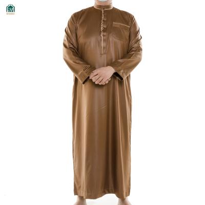 China Arab Canvas Mens Fashion Clothes High Quality For Men Muslim Long Dress for sale