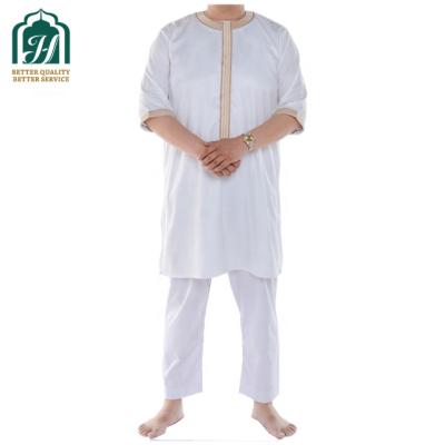 China Latest Modest Muslimah Styling Kaftan Men Dress Abaya Models, New Islamic Clothing Abaya in Dubai shalwar kameez for sale