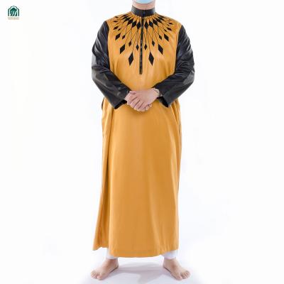 China Wholesale Best Selling Islamic Muslim Abaya Thobe Squishy Arabic Clothing Men's jubba for men men's Islamic Clothing thobe for sale