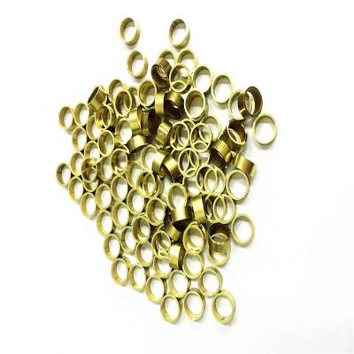 China Hot selling audio wire factory price thin walled brass ring precision cut brass tubes H65 brass capillary for sale