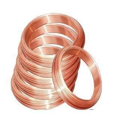 Cina Refrigerator High Quality 50FT Roll Pancake Copper Fin Tube Air Condition Or Coil ASTM B280 in vendita