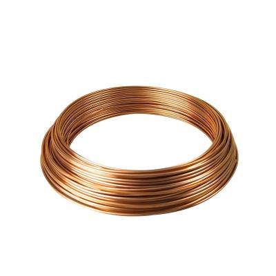 China Water Tube Air Conditioning Tube Pure Copper Tube Capillary Red Copper Tube for sale