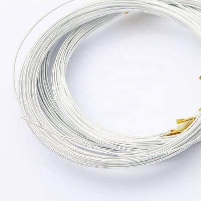 China Conductor Diameter 1.0mm 1.2mm 1.5mm Aluminum Silver 2.0mm Wire, Metal Craft Raw Materials Bonsai Wire for sale