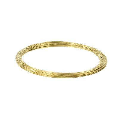 China Ordinary copper brass bronze H65 brass copper wire alloy welding wire brass round wire garment accessories for sale