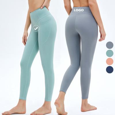 China High Waist Tummy Control Women Sports Breathable Wholesale Hot Sale Sexy Custom Made Gym Fitness Yoga Leggings Pants for sale