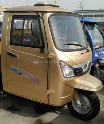 China Cargo End Cabin Tricycle Three Wheel Motorcycle Gas Powered Tricycle 200cc Adult Model. MS200ZH-SCC for sale