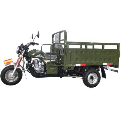 China Cargo 3 wheel motorcycle for Sale/ZHUFENG cheap motor motorcycle/gas powered adult tricycle for sale